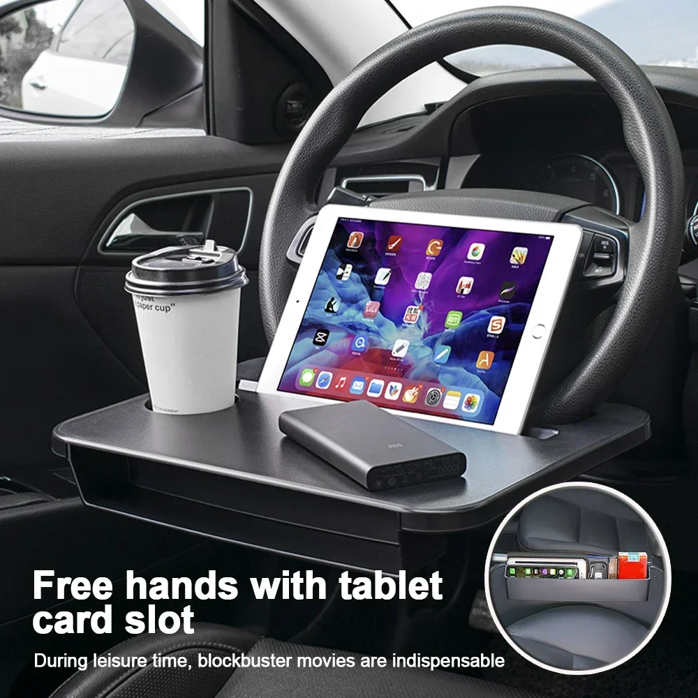 Desk Setup Notebook - Multi-used Car Tray Laptop Desk Pad