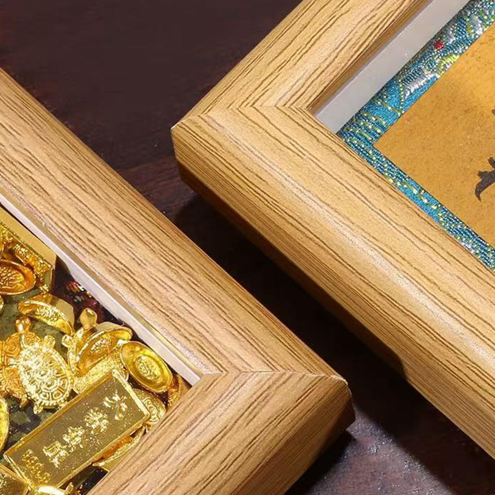 Desk Setup Accessories - Elegant Picture Frame Hard Card Stand