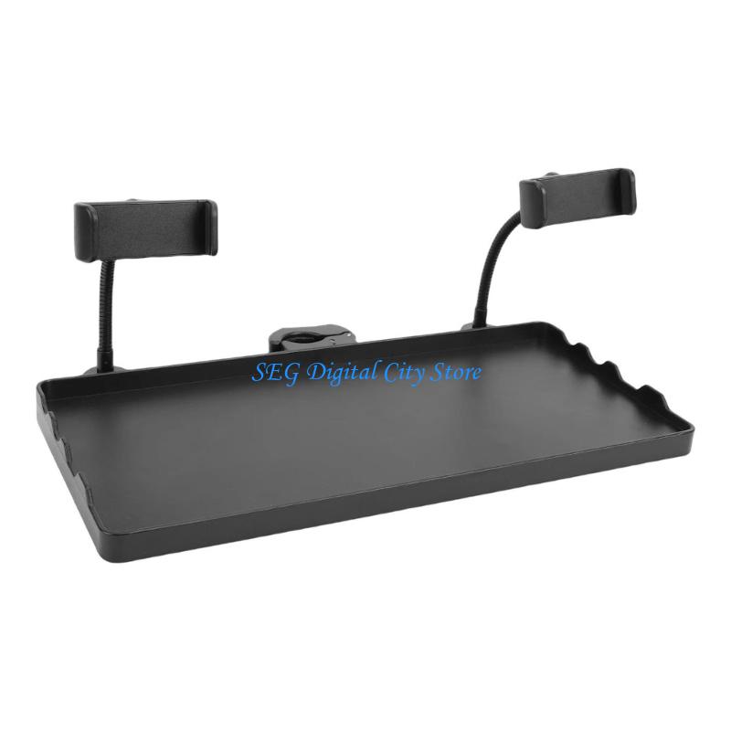 Desk Setup With Mic - U75B Phone Livestreaming Tray for Desk