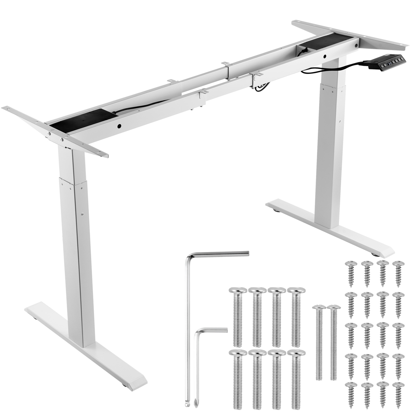Desk Setup Home Office - SucceBuy Standing Desk Frame Electric Stand