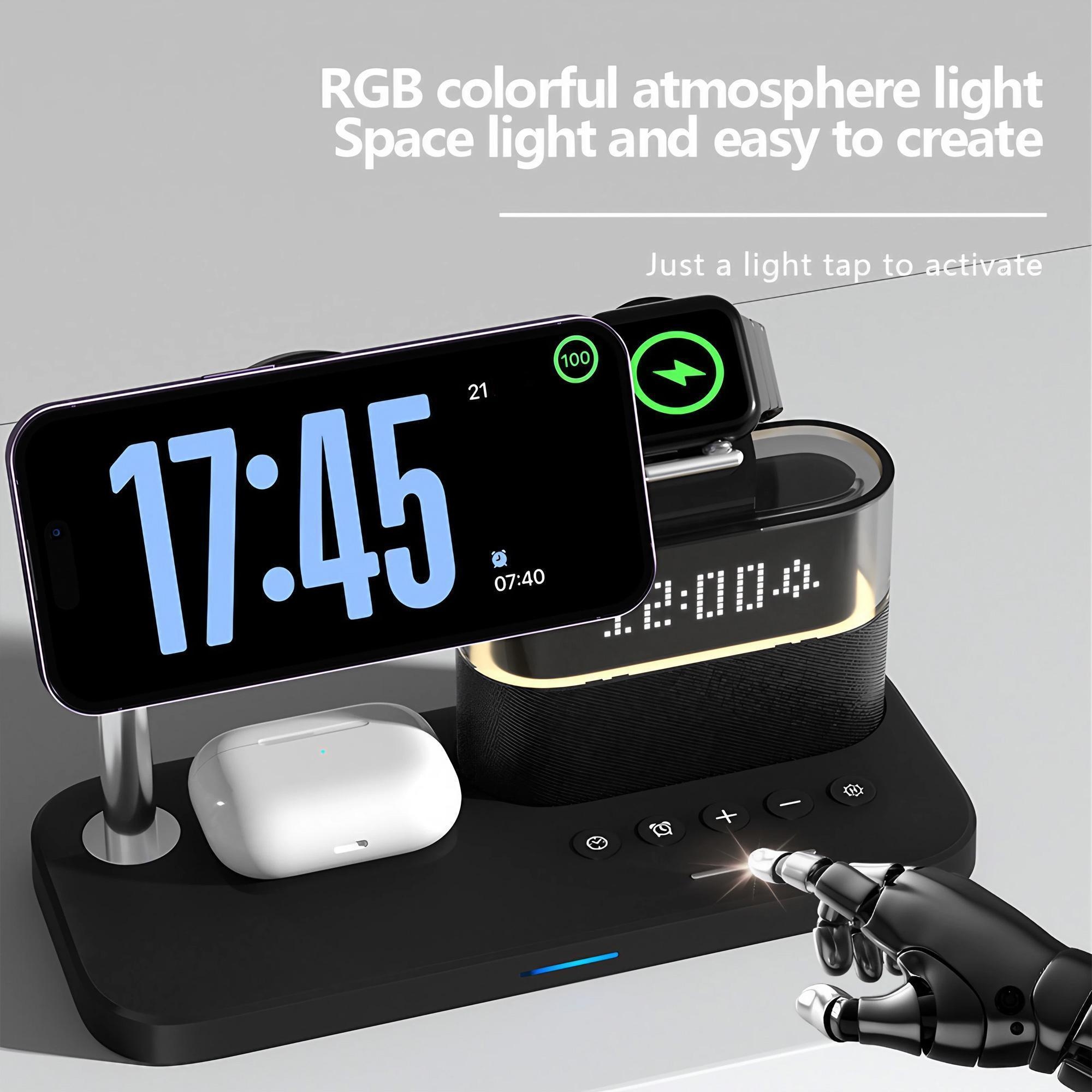 Magnetic Wireless Charging Sta - Desk Setup Home Office recension och pris