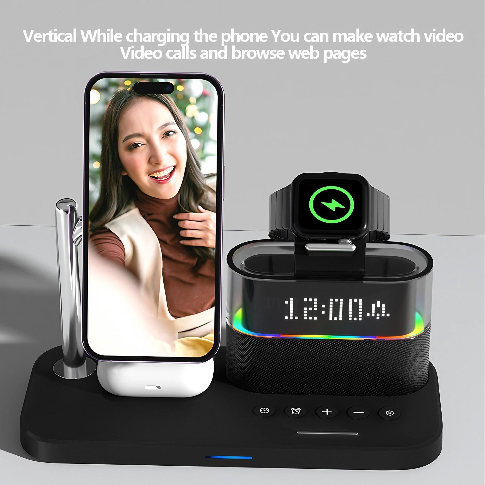 Magnetic Wireless Charging Sta - Desk Setup Home Office recension och pris