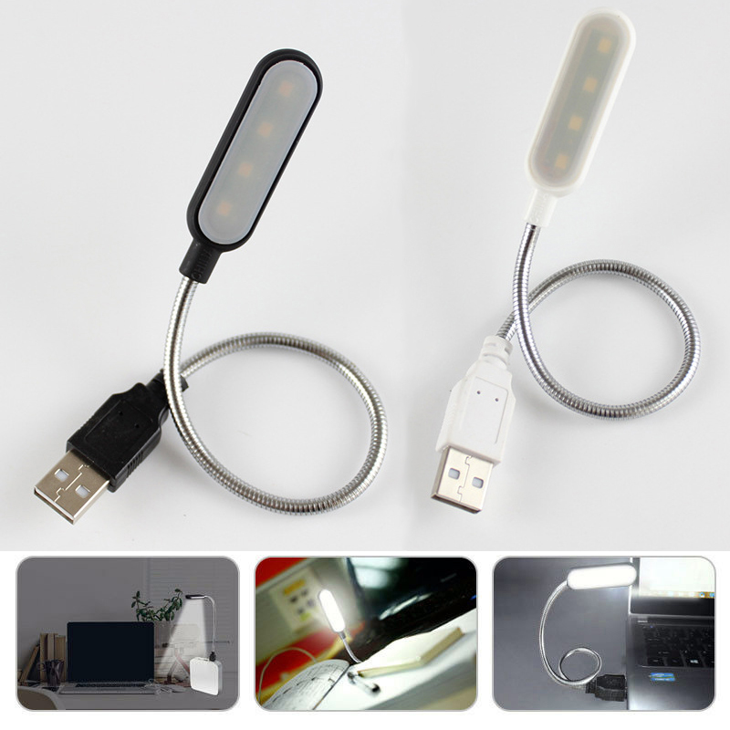 Mini 4 LED Book Lamp Portable  - Desk Setup Notebook recension och pris