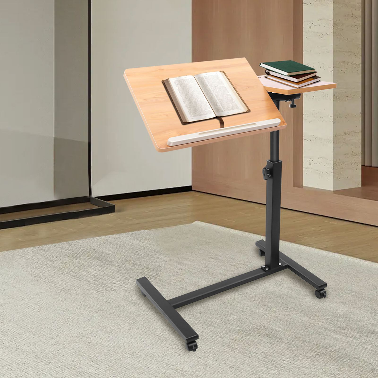 Mobile Laptop Table Adjustable - Desk Setup Notebook recension och pris