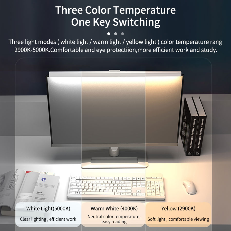 50cm Computer Monitor Light Ba - Desk Setup Lamp recension och pris