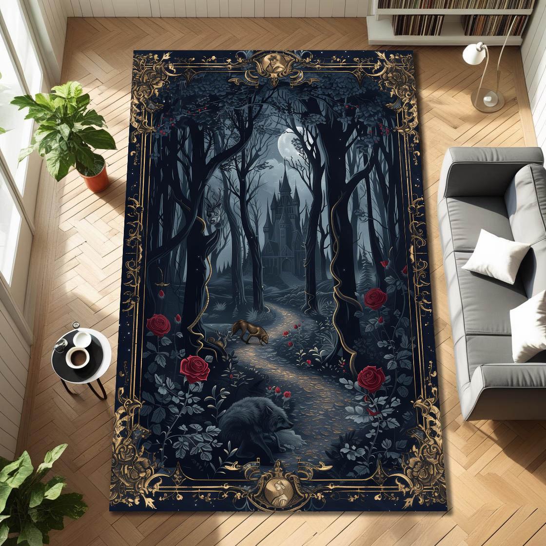 Dark Gothic Twisted Ornate Fra - Desk Setup Living Room recension och pris