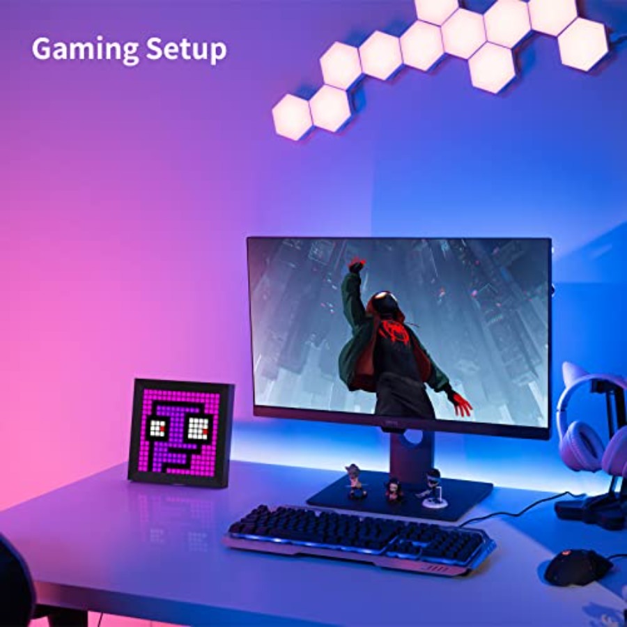 LED Light Pixel Display Panel  - Gaming Setup Desk recension och pris