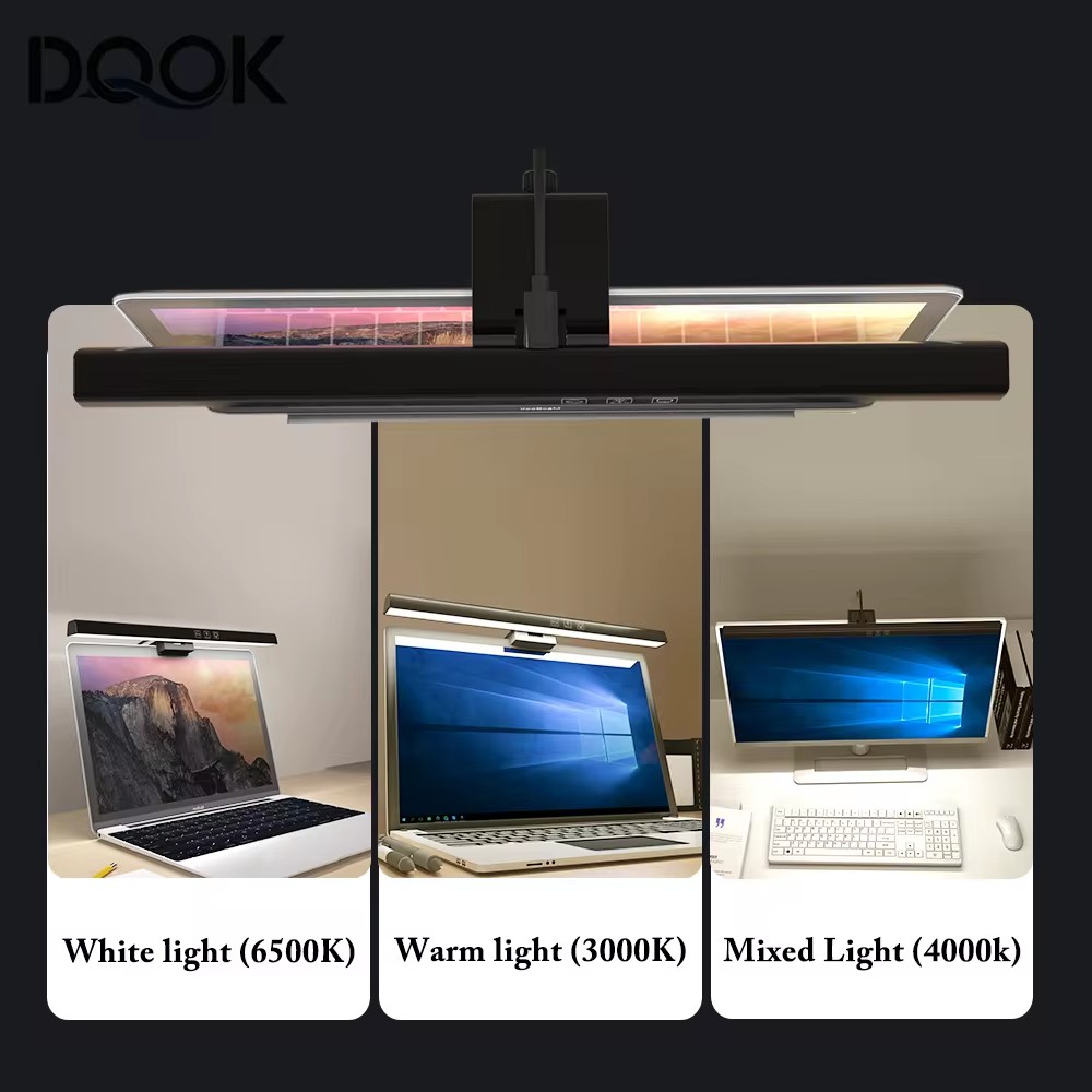 Screen LED Bar Desk Lamp PC Co - Desk Setup Notebook recension och pris