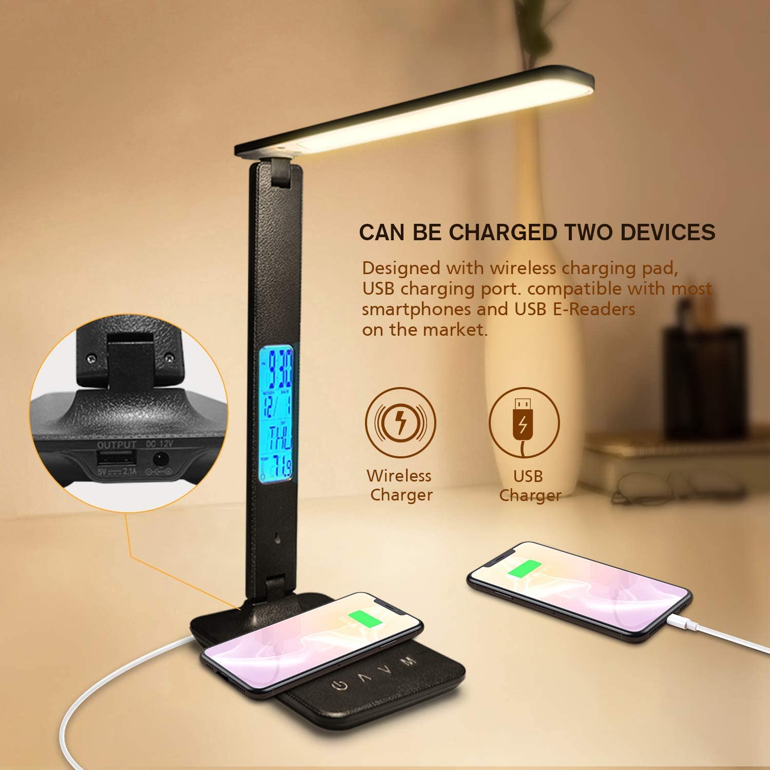 LAOPAO 10W QI Wireless Chargin - Desk Setup Computer recension och pris