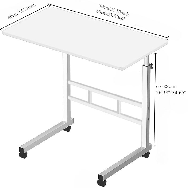 Bedside Desk with Universal Wh - Desk Setup Notebook recension och pris