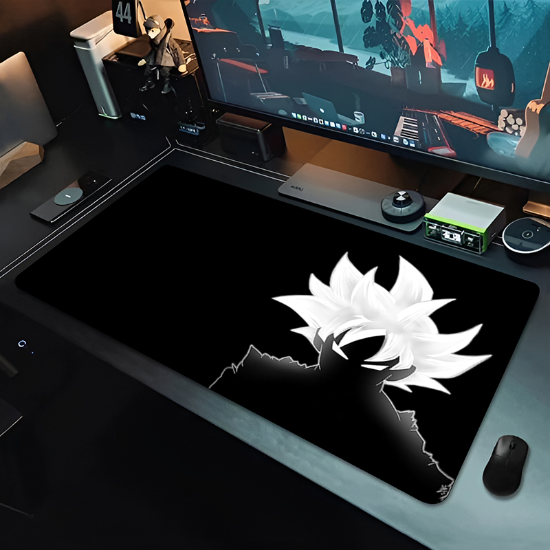 DBZ Black Anime Mouse Pad Drag - Desk Setup Computer recension och pris