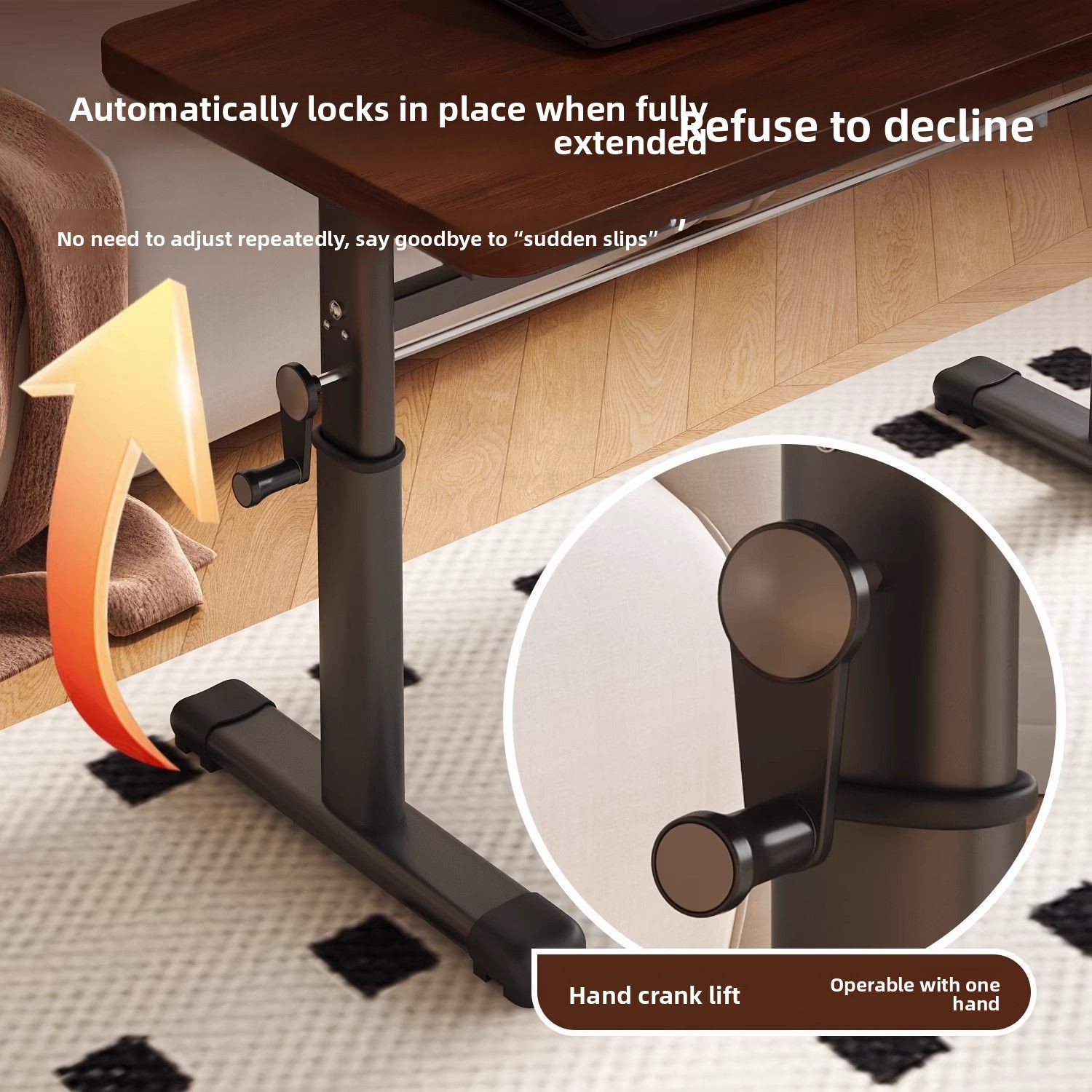 Modern Simple Adjustable Heigh - Desk Setup Notebook recension och pris