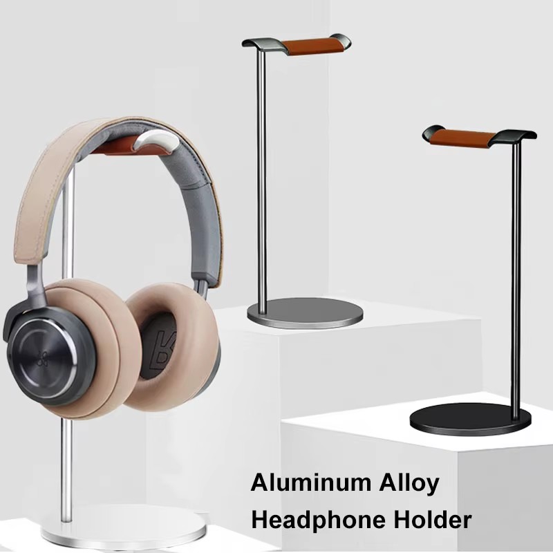 Curved Aluminum Headphone Stan - Gaming Setup Desk recension och pris