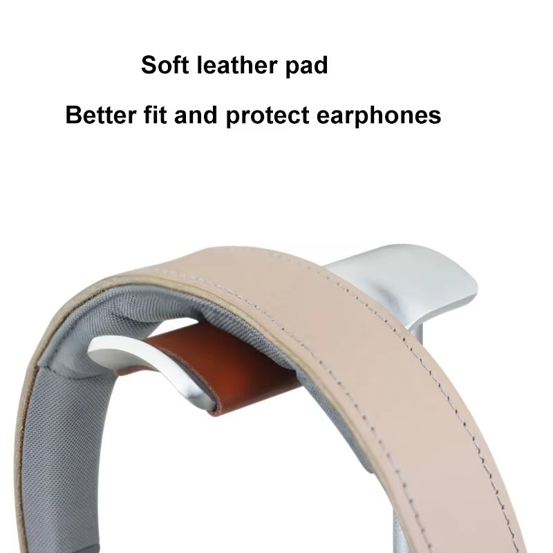 Curved Aluminum Headphone Stan - Gaming Setup Desk recension och pris