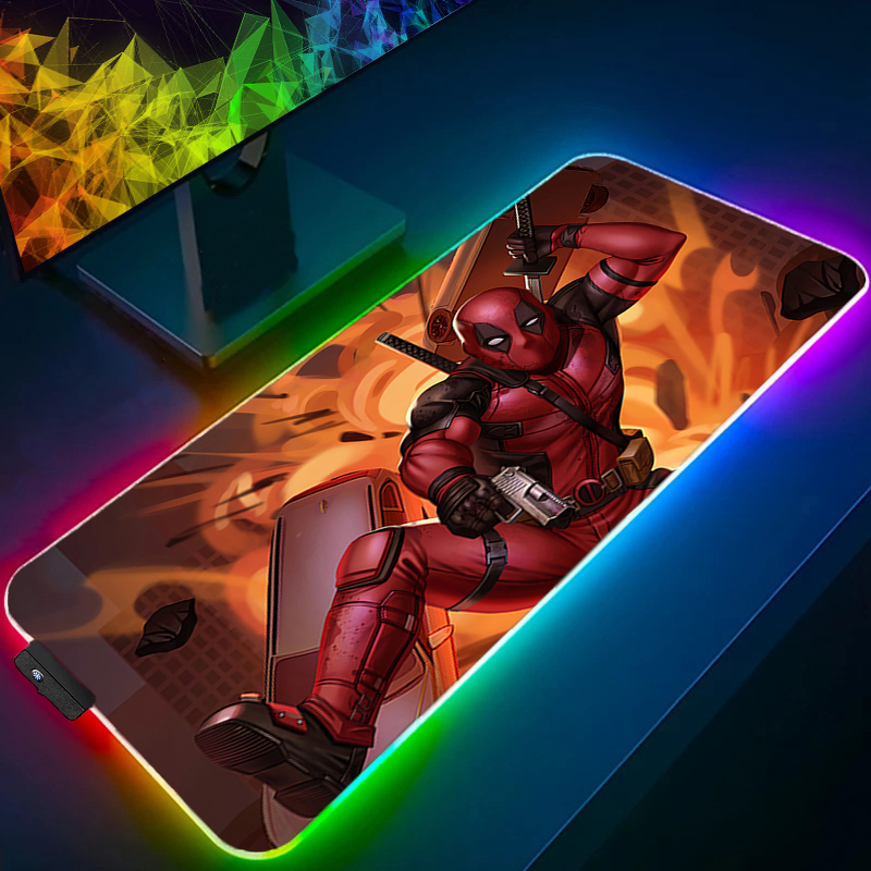 LED Mouse Pad Gaming Backlight - Desk Setup Accessories recension och pris