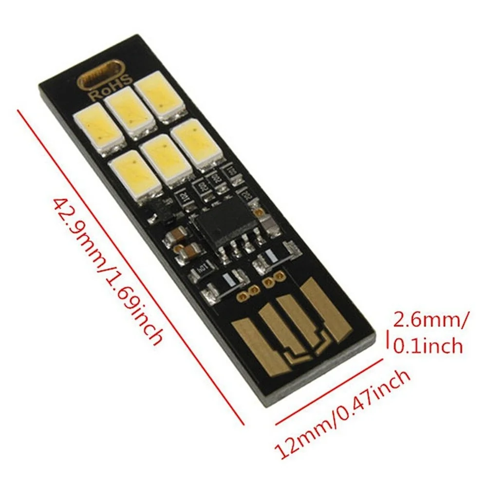 Mini 5730 USB LED Light 5V Tou - Desk Setup Notebook recension och pris