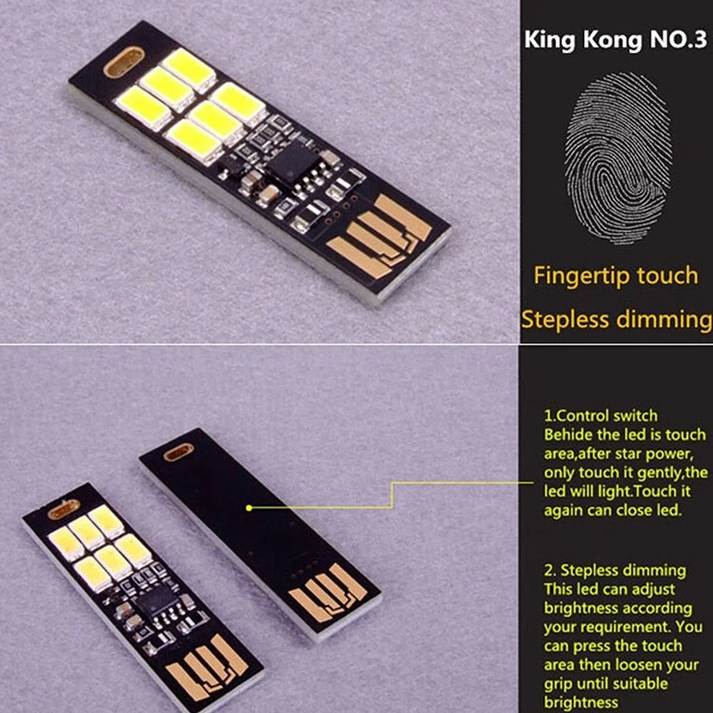Mini 5730 USB LED Light 5V Tou - Desk Setup Notebook recension och pris