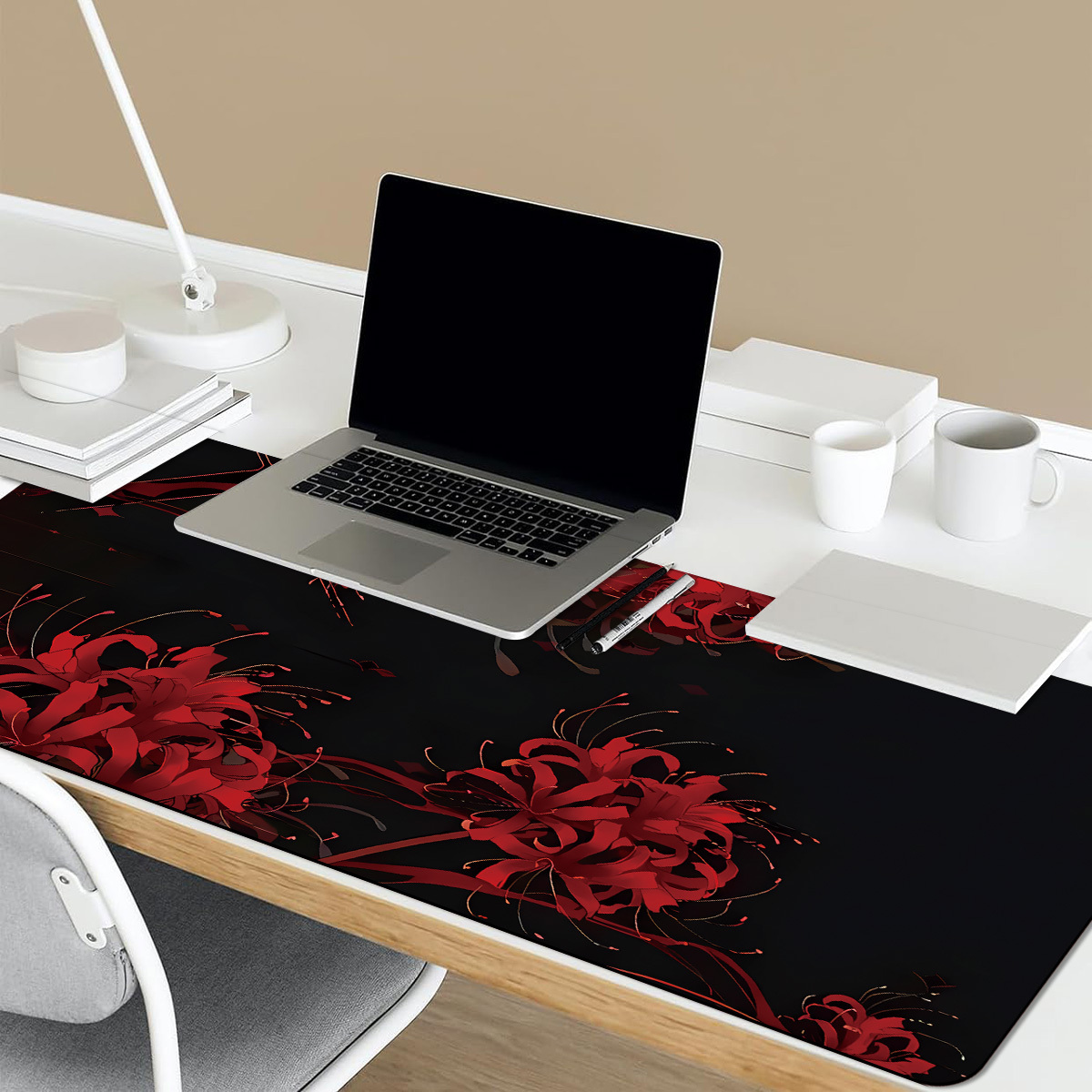 1pc Bana Extended Gaming Mouse - Desk Setup Red recension och pris