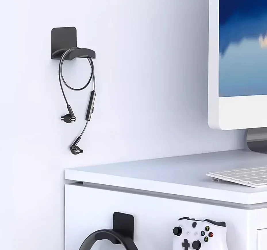 No Punch Headphone Hook Clip H - Gaming Setup Desk recension och pris