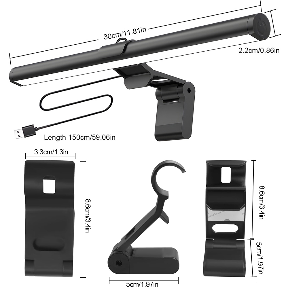 Desktop PC Monitor Screen Hang - Desk Setup Lamp recension och pris