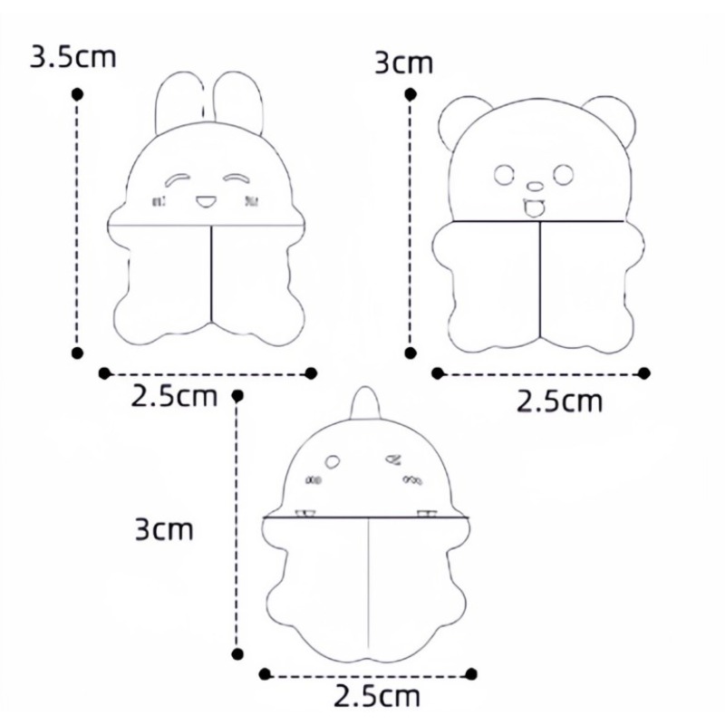 Cartoon Corner Protector Anti- - Desk Setup Computer recension och pris