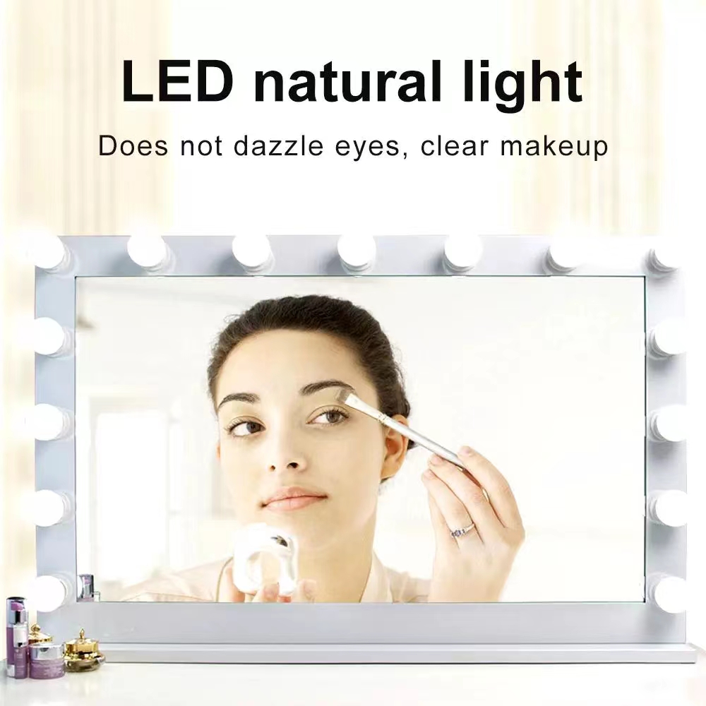 LED Light Paste Mirror Makeup  - Desk Setup Lamp recension och pris
