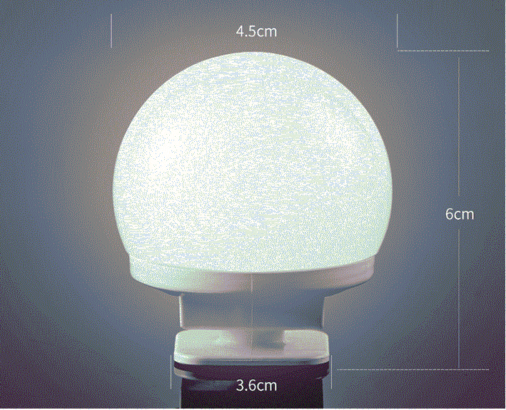 LED Light Paste Mirror Makeup  - Desk Setup Lamp recension och pris