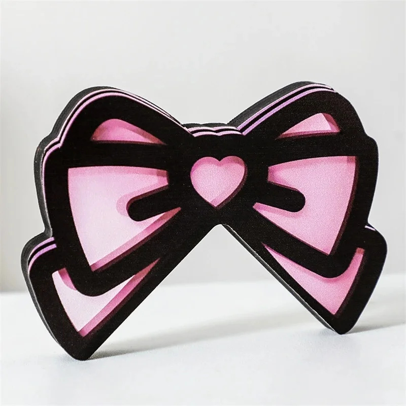 Kawaii Pink Acrylic Bow Monito - Desk Setup Home Office recension och pris