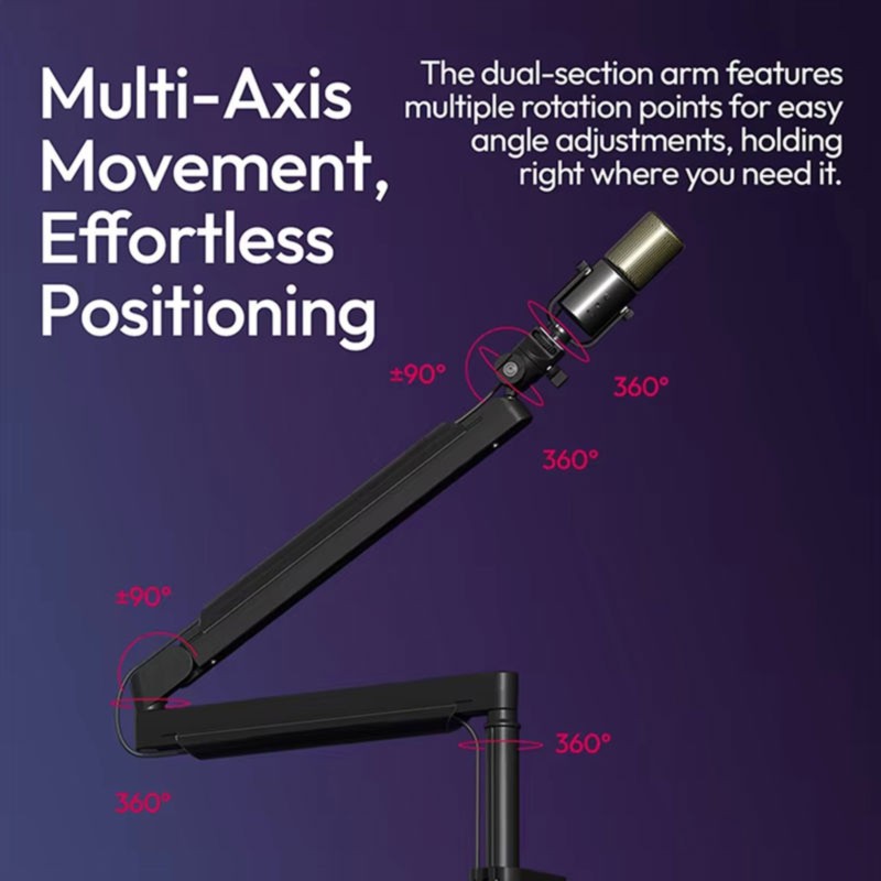 Super Sale ZJ05 Adjustable Mic - Desk Setup With Mic recension och pris