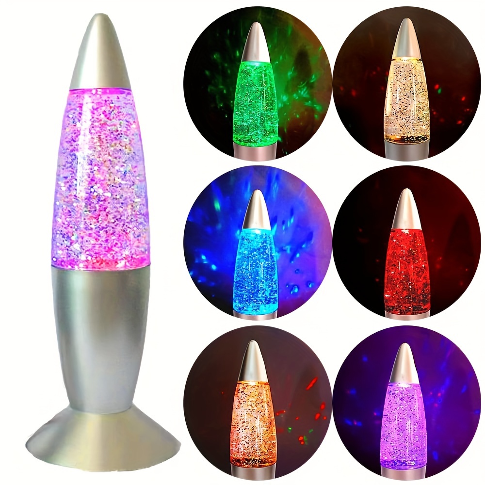 LED Rocket Lamp USB Color Chan - Gaming Setup Desk recension och pris