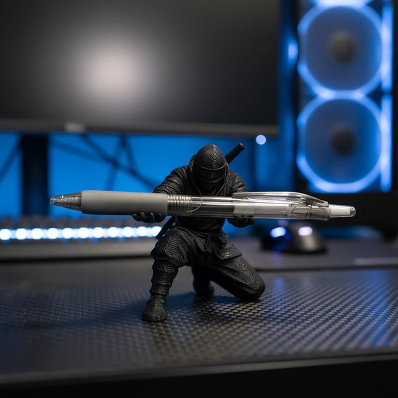 Knight Pen Holder Resin Mediev - Desk Setup Home Office recension och pris
