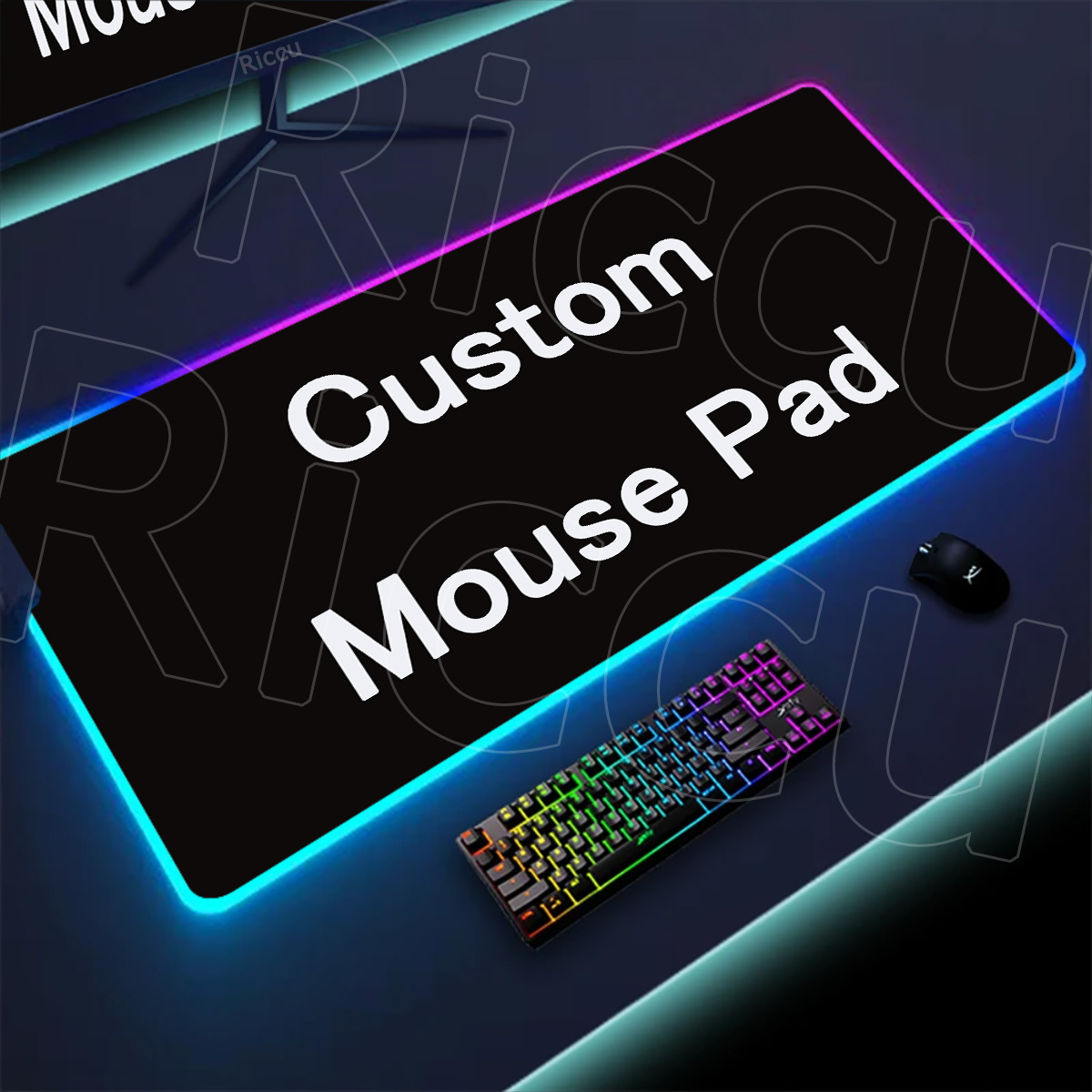 Large DIY RGB Mouse Pad Custom - Desk Setup Diy recension och pris