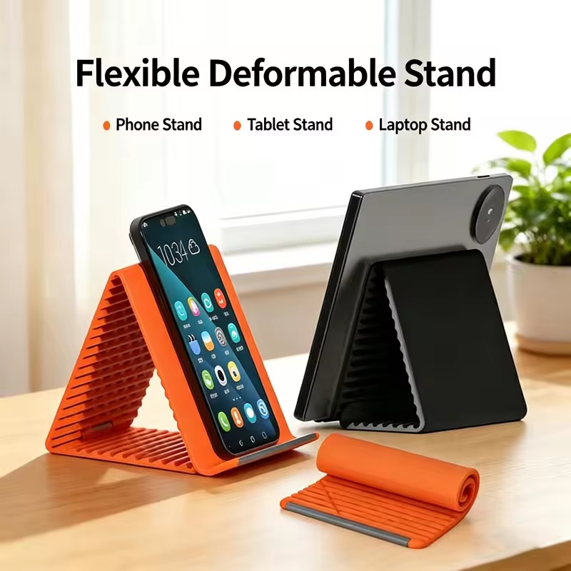 Flexible Foldable Silicone Pho - Desk Setup Home Office recension och pris