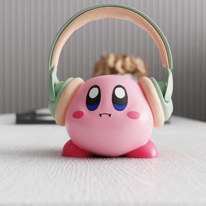 MSKA Headphone Stand Kirby Cut - Desk Setup Home Office recension och pris