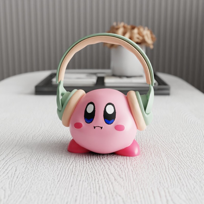 MSKA Headphone Stand Kirby Cut - Desk Setup Home Office recension och pris