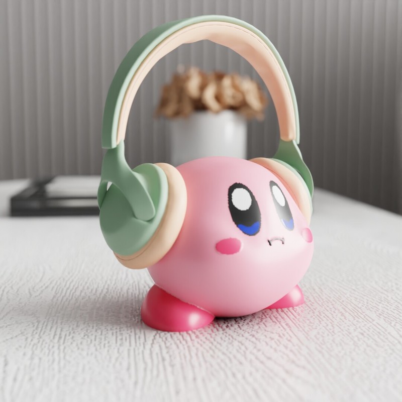 MSKA Headphone Stand Kirby Cut - Desk Setup Home Office recension och pris