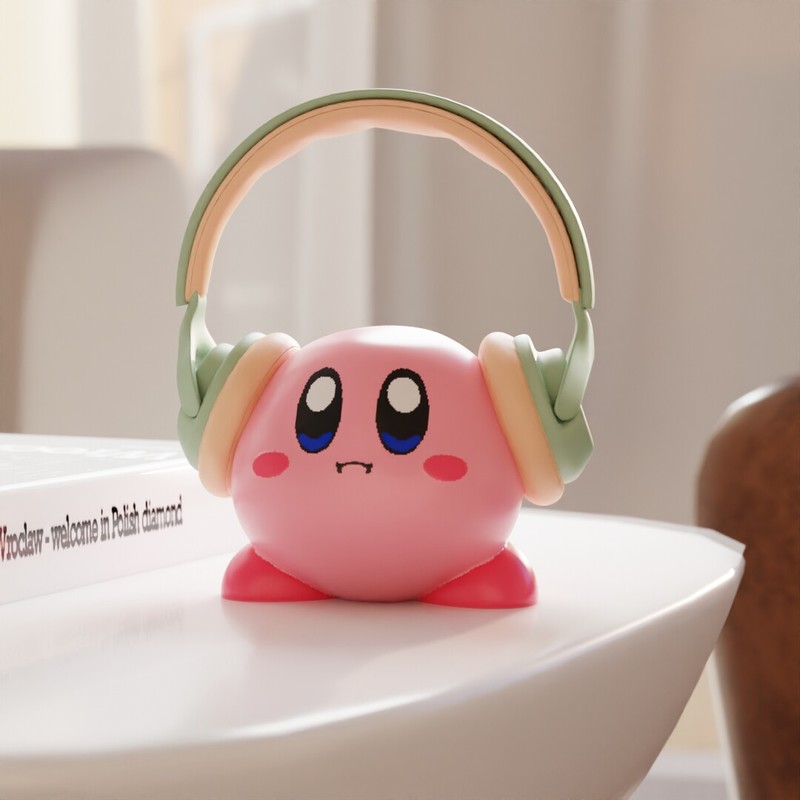 MSKA Headphone Stand Kirby Cut - Desk Setup Home Office recension och pris