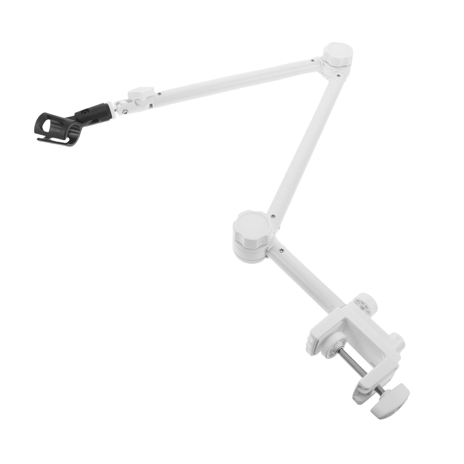 1Set Microphone Boom Arm White - Gaming Setup Desk recension och pris