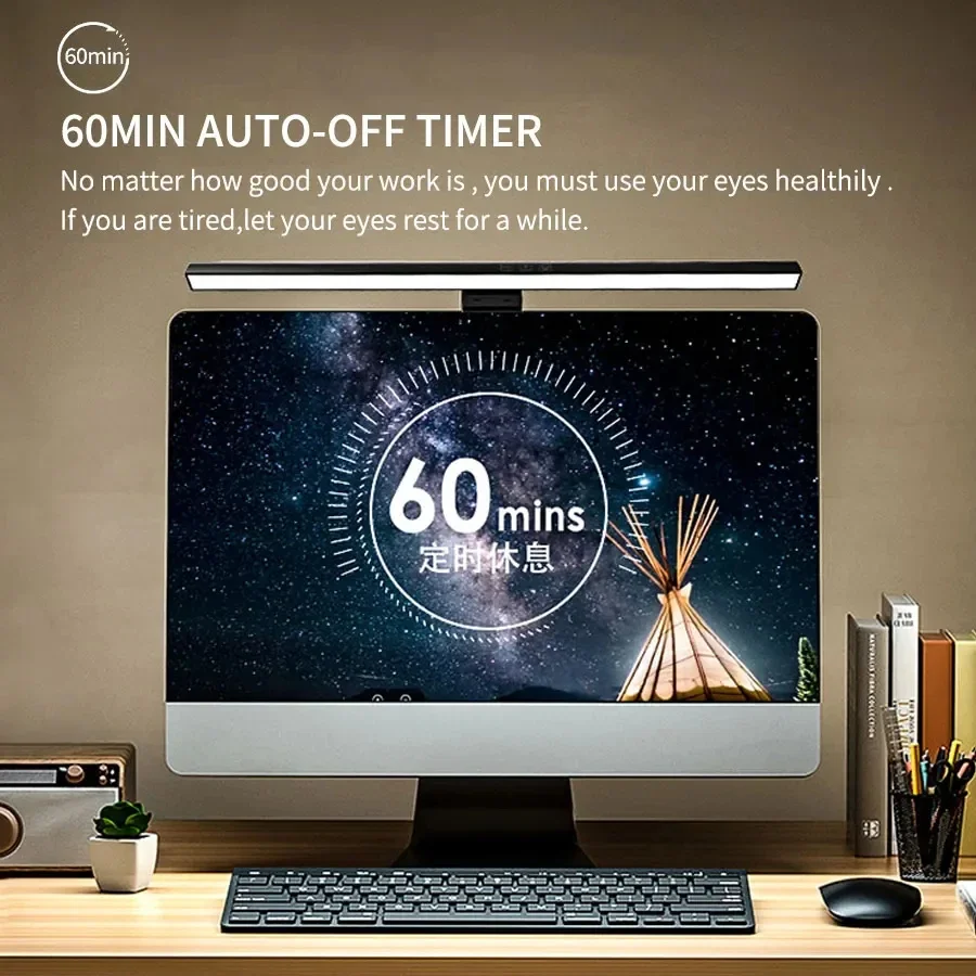 33cm 50cm LED Monitor Light Re - Desk Setup Pegboard recension och pris