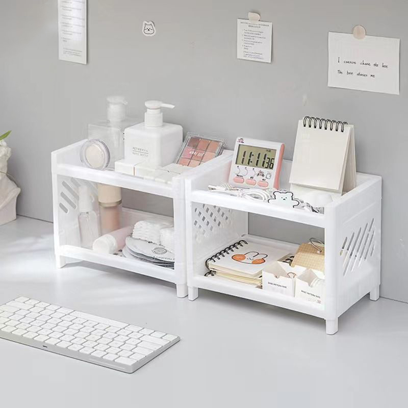 Desktop Storage Rack Multi-Lay - Desk Setup Home Office recension och pris