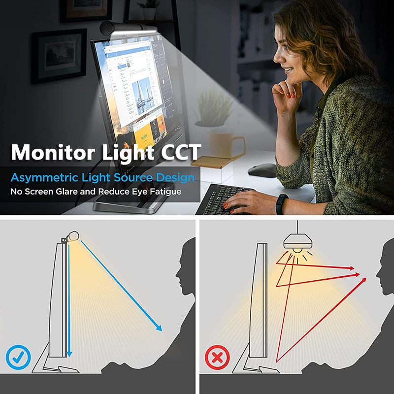 40CM RGB Atmosphere Table Lamp - Desk Setup Lamp recension och pris