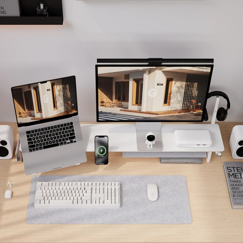 ‌ZORKMOU Z3 Modular Monitor St - Desk Setup Living Room recension och pris