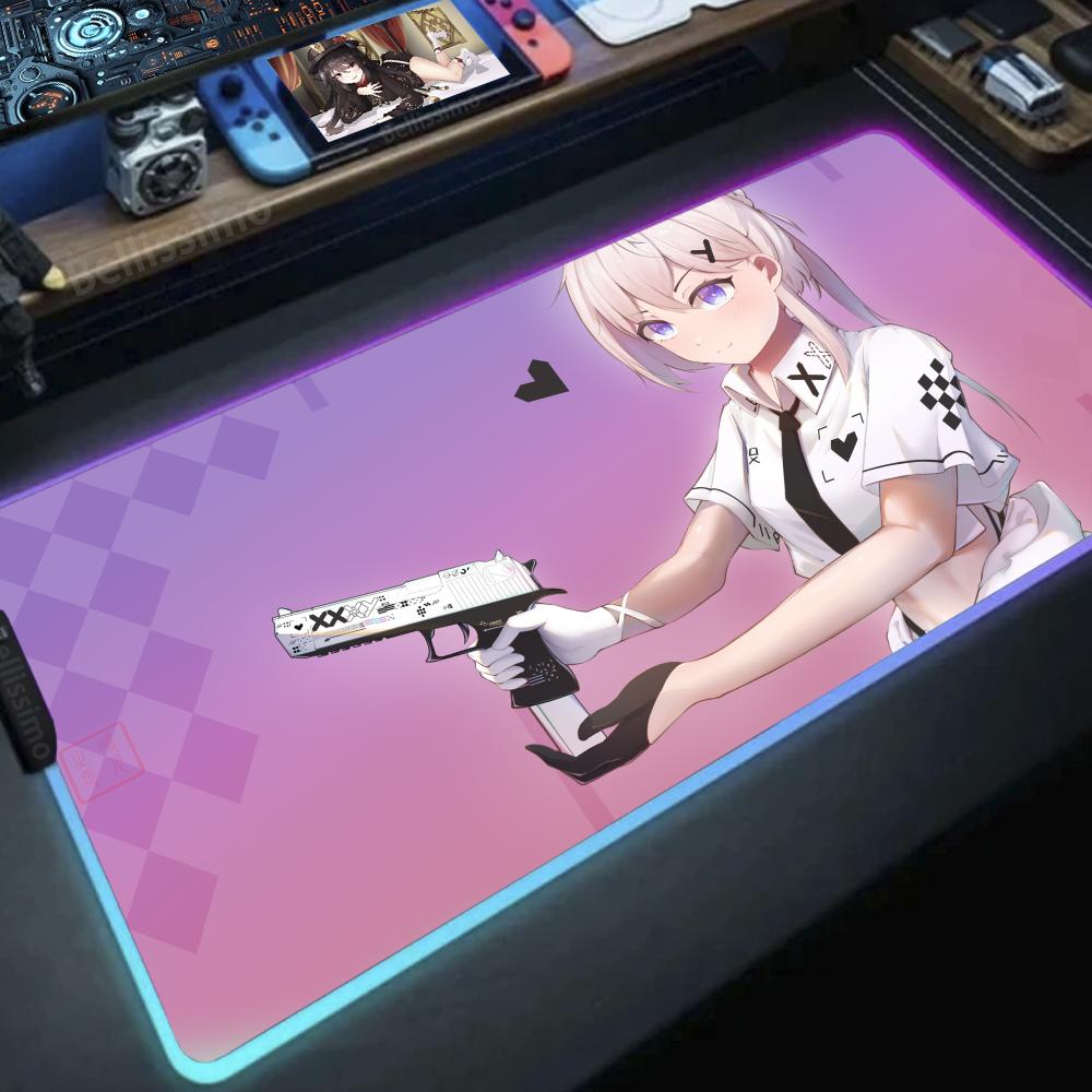 Girl with a gun Anime DIY game - Desk Setup Diy recension och pris