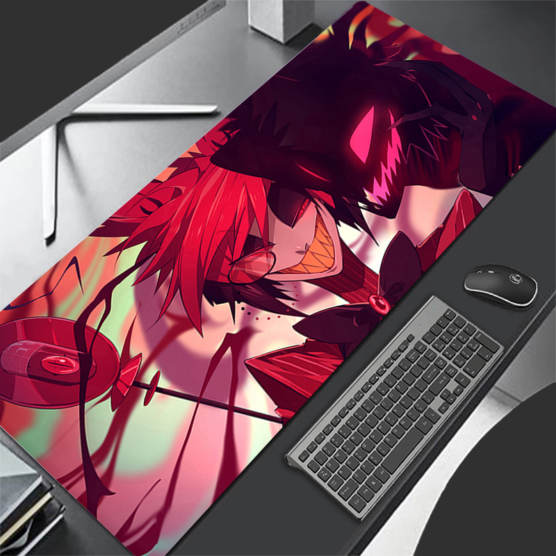 Red Anime Extended Desk Mat La - Desk Setup Red recension och pris