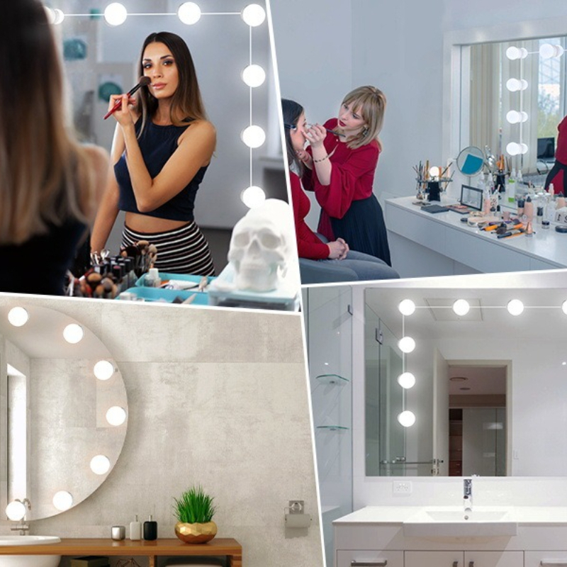 LED Makeup Light No Drill Past - Desk Setup Lamp recension och pris