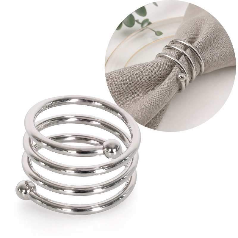 Double bead napkin clasp, napk - Desk Setup Pegboard recension och pris