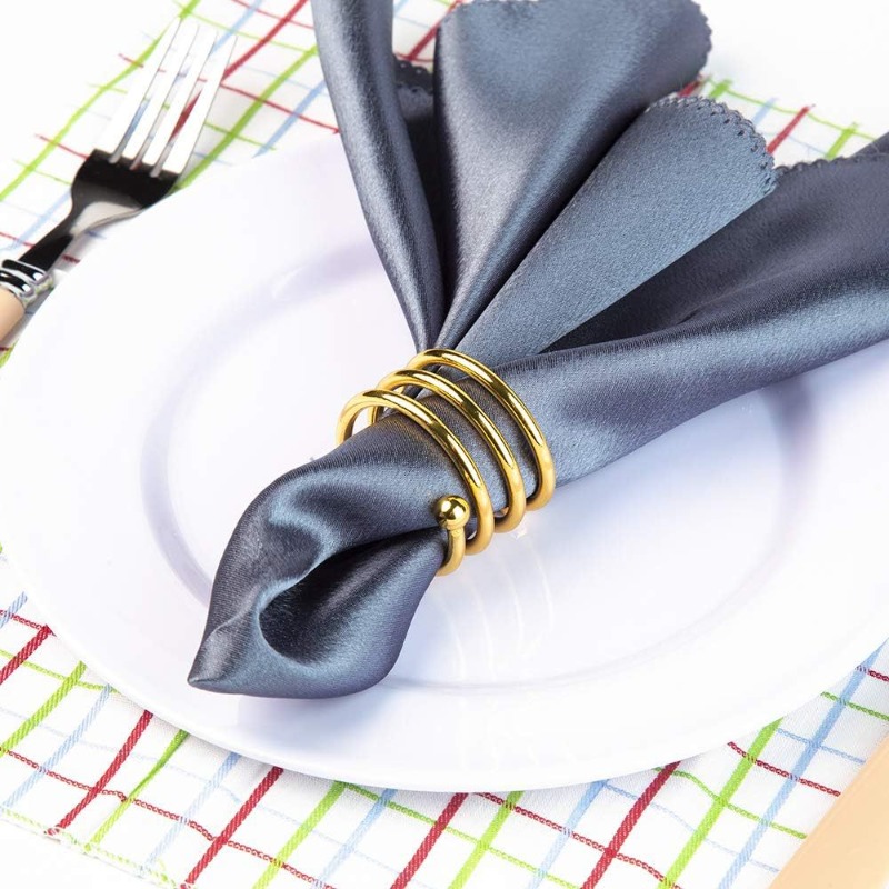 Double bead napkin clasp, napk - Desk Setup Pegboard recension och pris