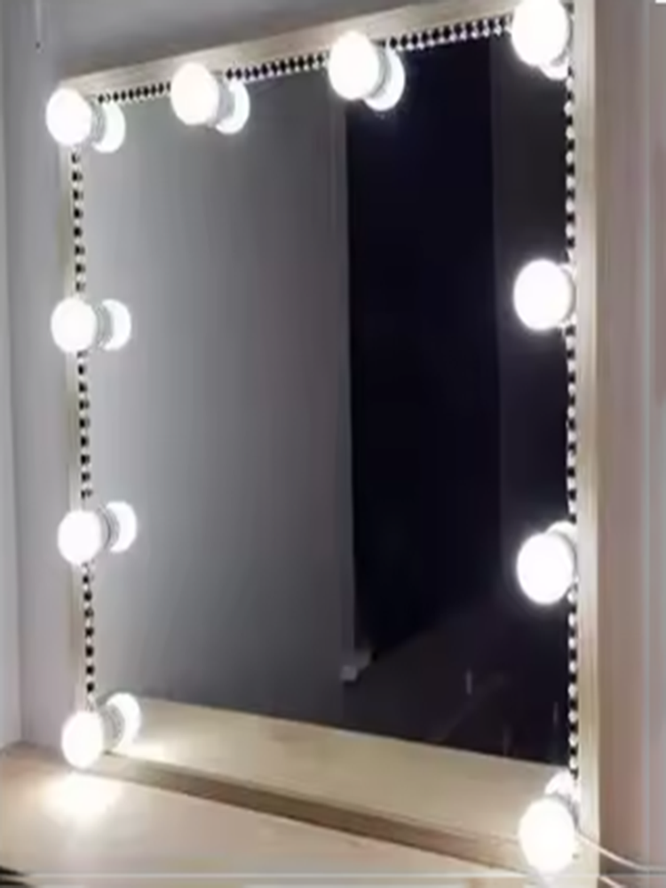LED Mirror Makeup Mirror w/Lig - Desk Setup Lamp recension och pris