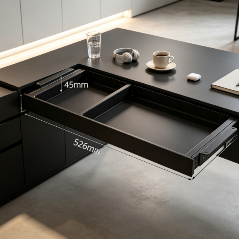 Premium Under Desk Slide-Out S - Desk Setup Home Office recension och pris