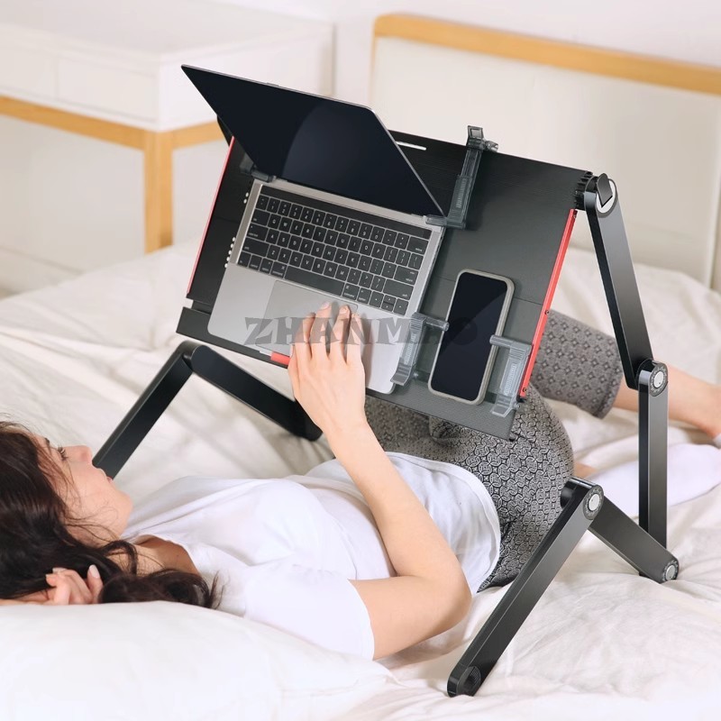 Lying Flat on The Bed, Laptop  - Desk Setup Notebook recension och pris